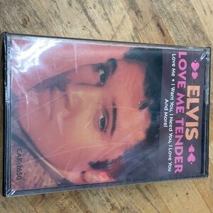 Elvis Love me tender vintage cassette